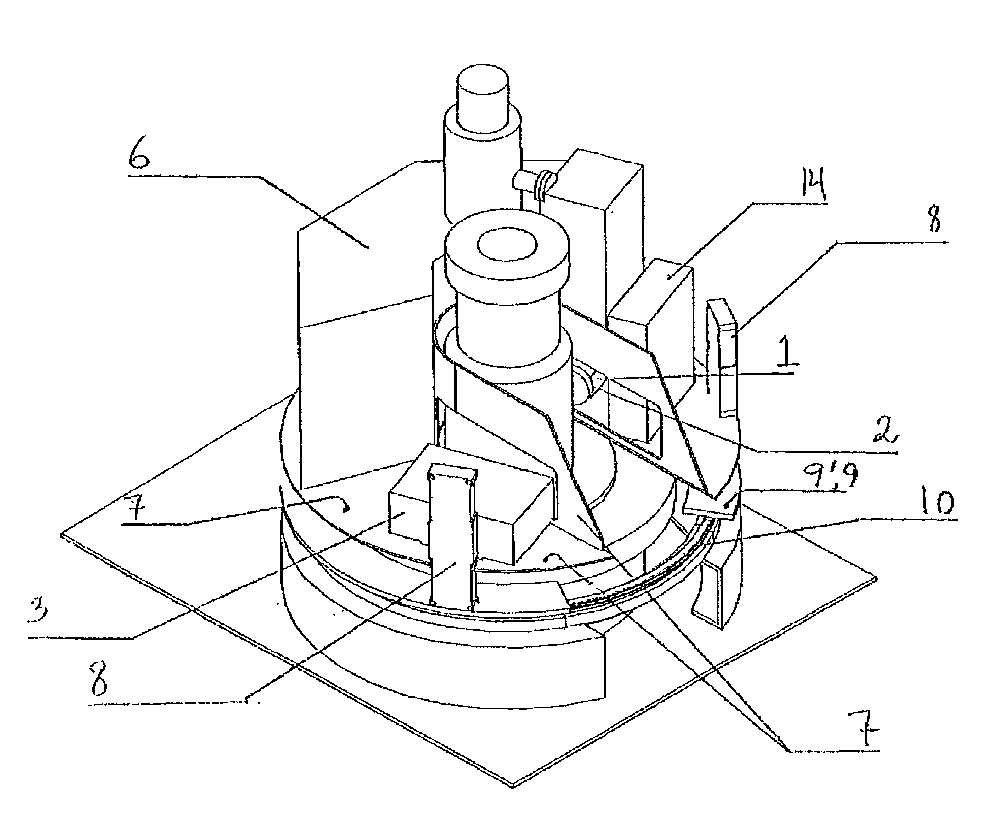 Device and method for tomography and digital x-ray radiography of a flexible riser