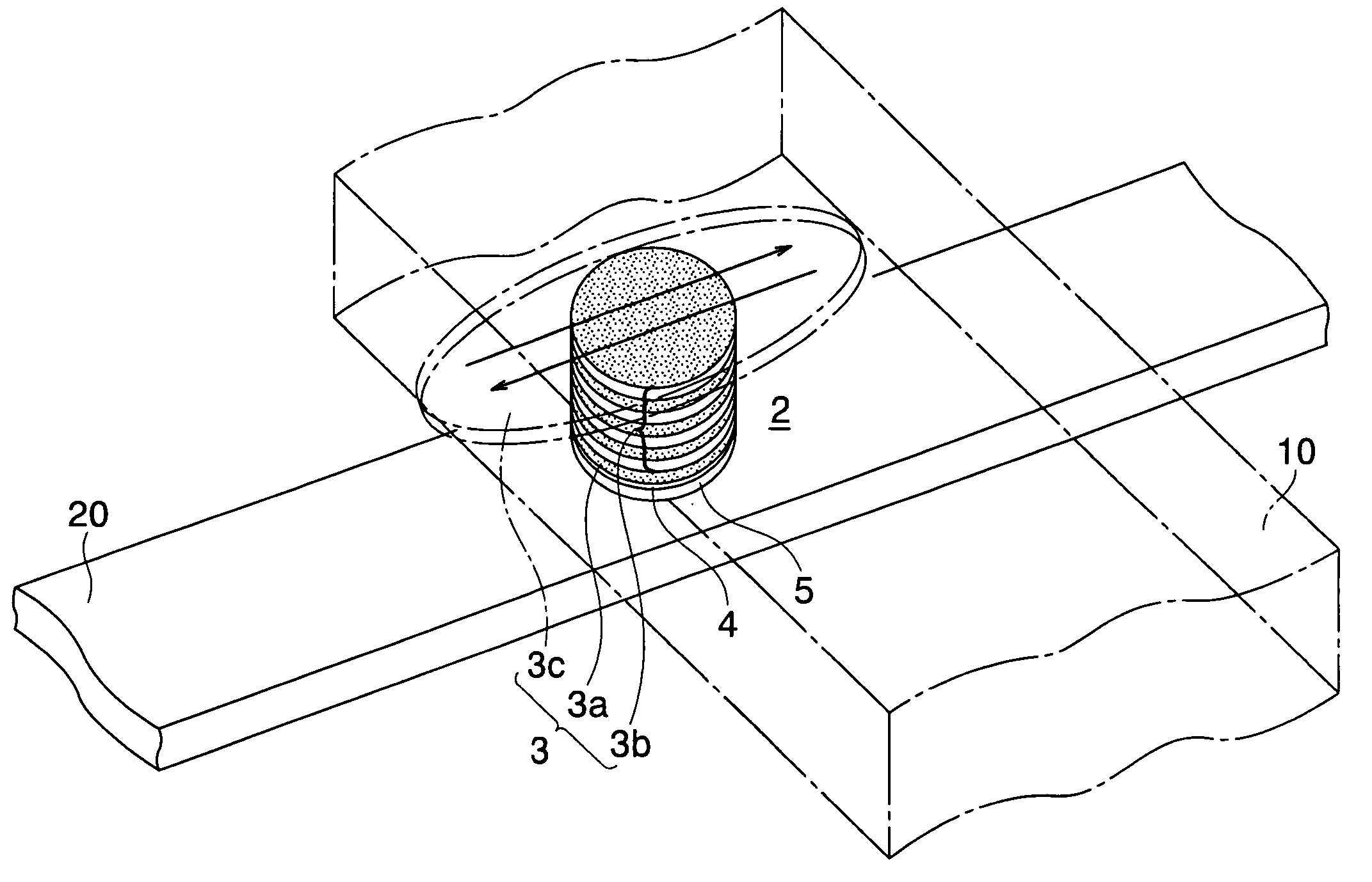 Magneto-resistance effect element, magnetic memory and magnetic head