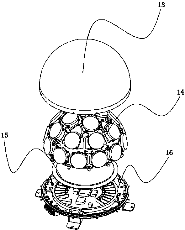 A Conformal Spherical Antenna Array