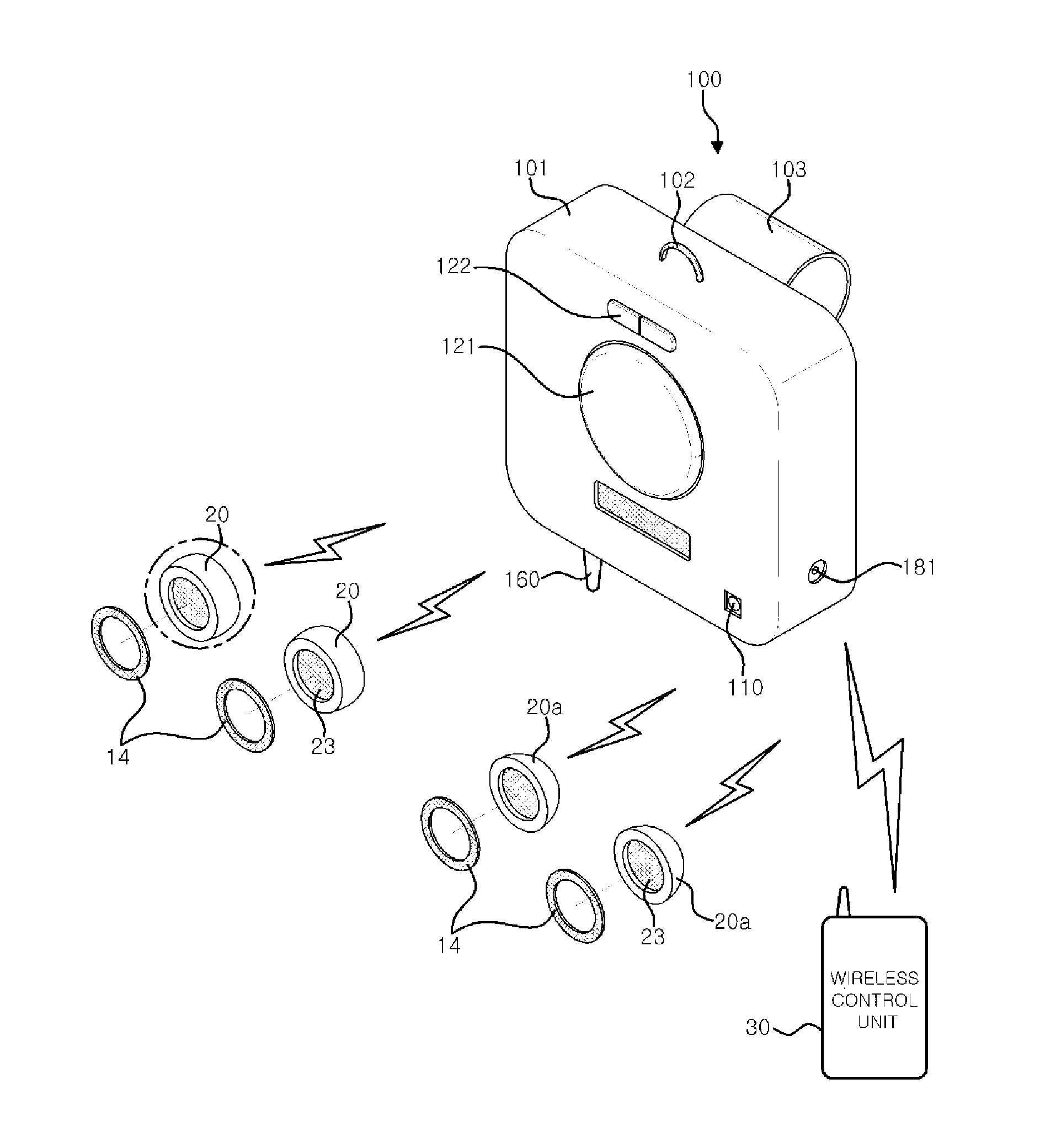 Apparatus for relaxing smooth muscles of human body