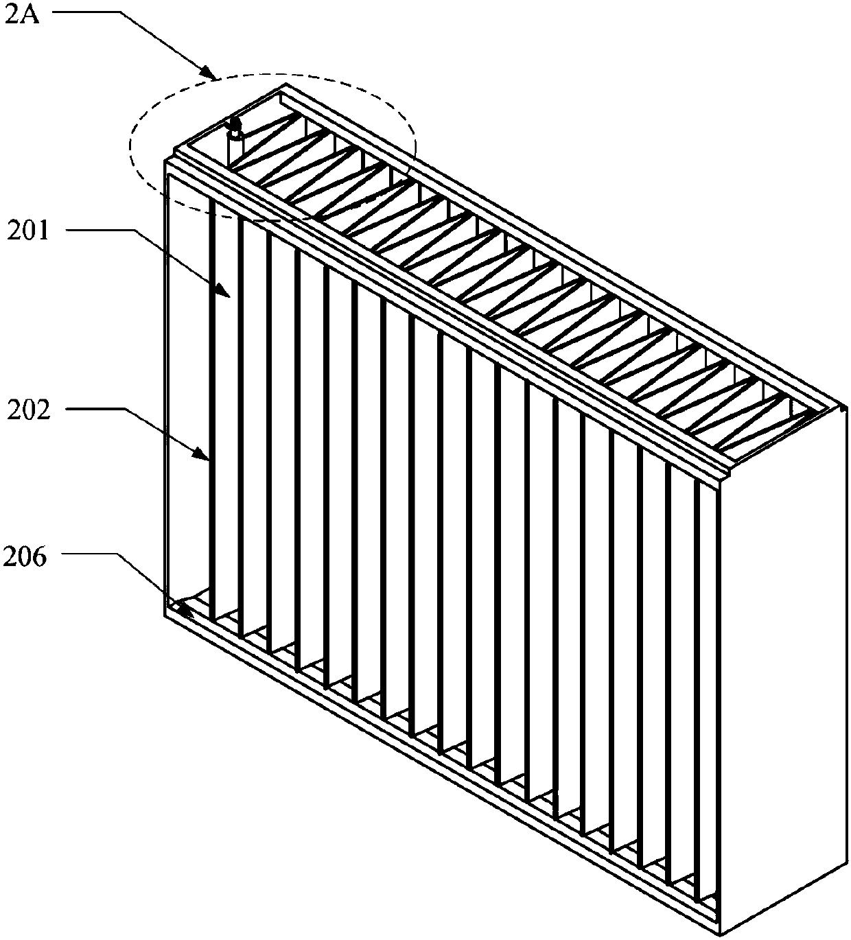 Low voltage electrostatic dust collection module and air purification device