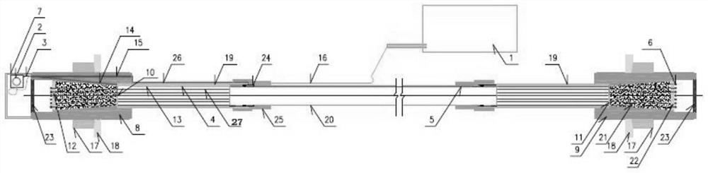 A displacement sensor device and its application