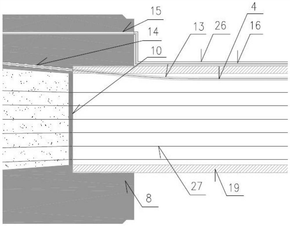 A displacement sensor device and its application