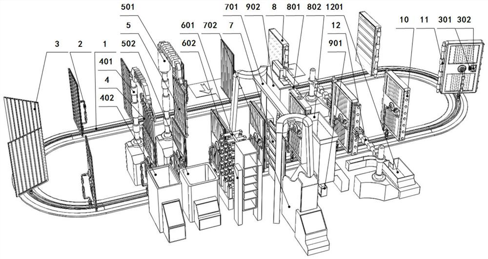 A security door production system