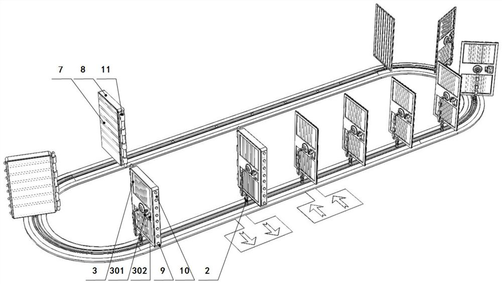 A security door production system