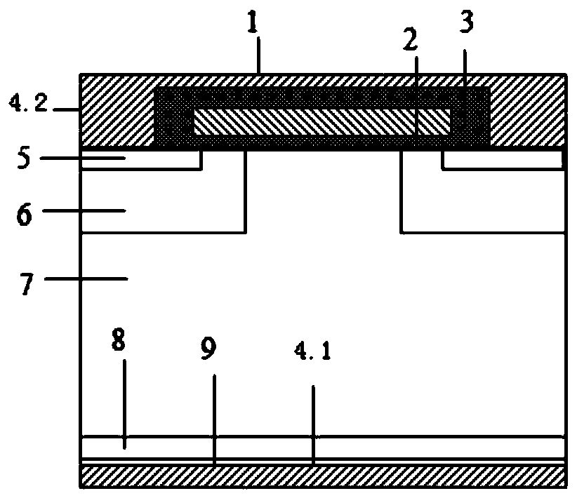 RC-IGBT structure and manufacturing method thereof