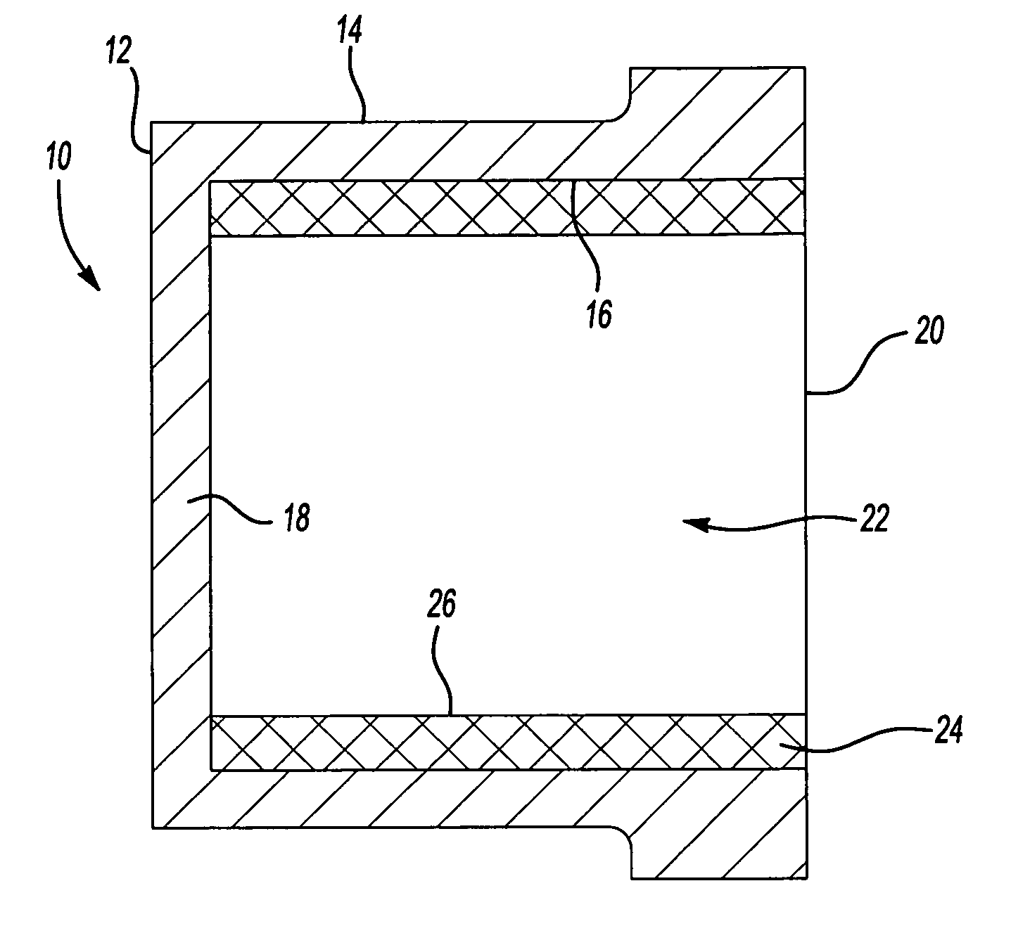 Composite brake drum