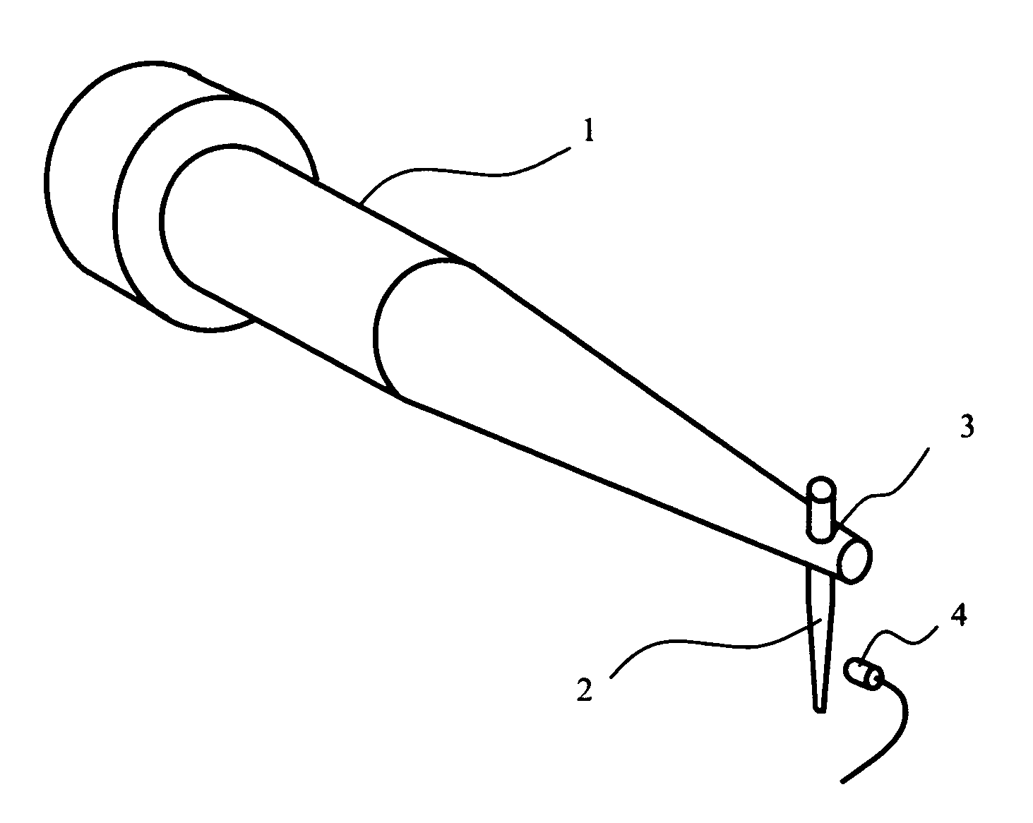 Method and apparatus for measuring oscillation amplitude of an ultrasonic device