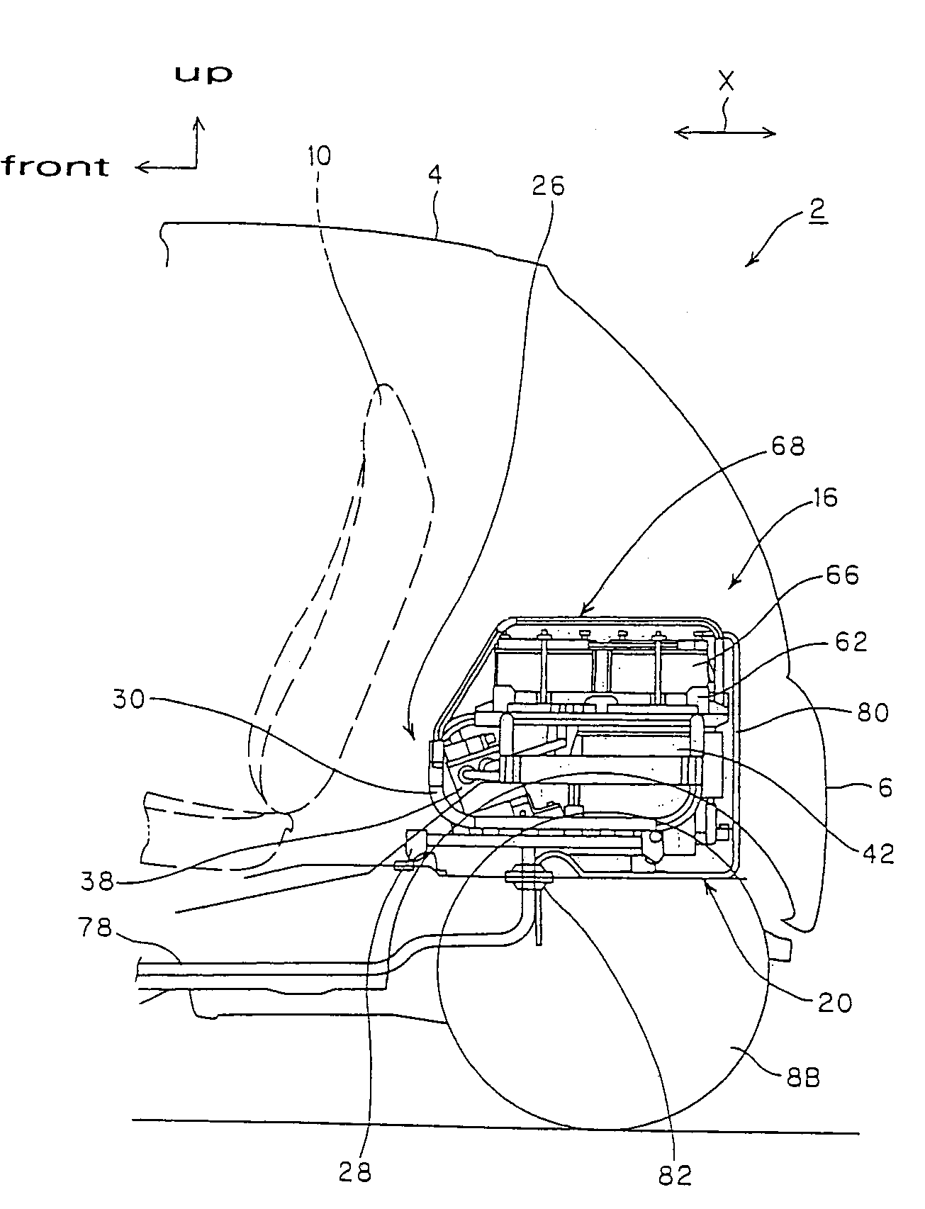 Apparatus for attaching electrical components to a vehicle