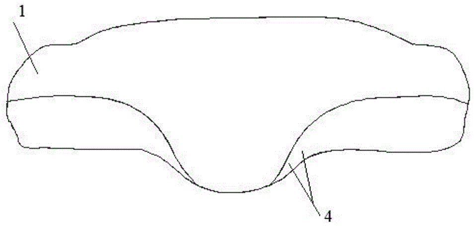 Sleep pillow containing modified MDI (diphenylmethane diisocyanate) foam