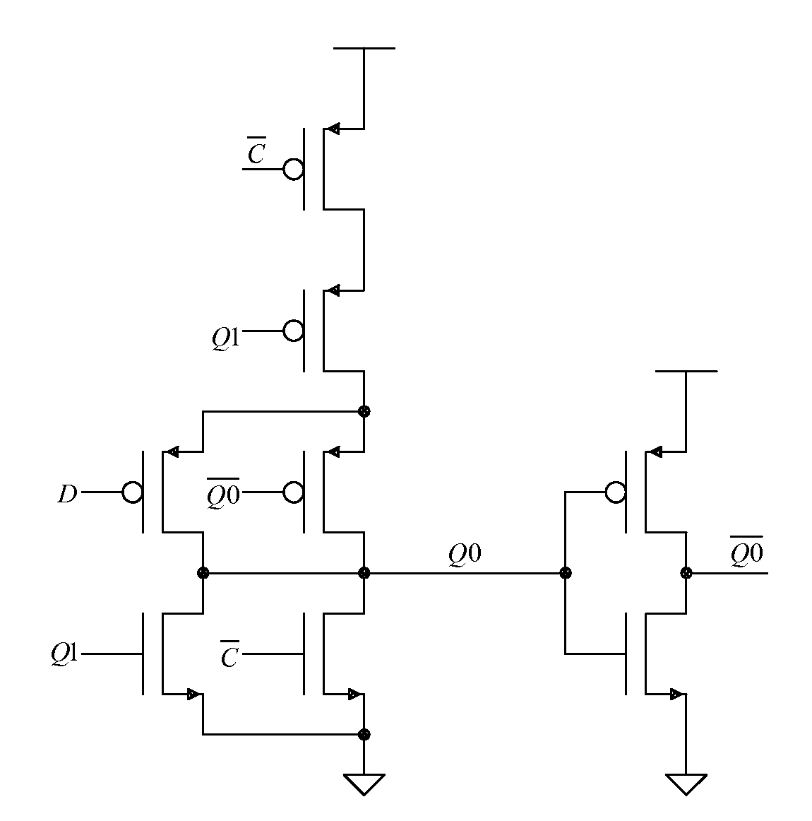 MINIMAL POWER LATCH FOR SINGLE-SLOPE ADCs