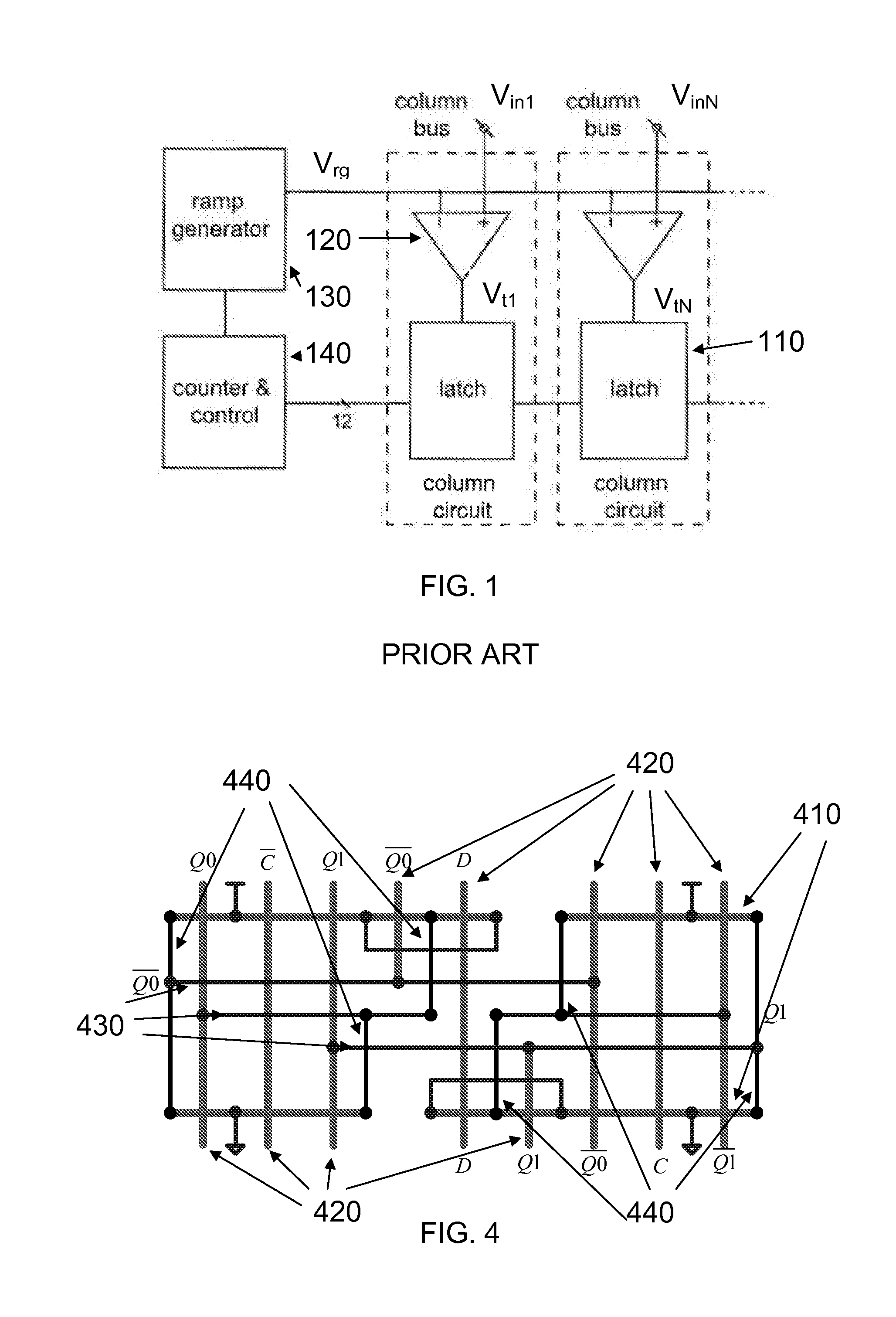 MINIMAL POWER LATCH FOR SINGLE-SLOPE ADCs