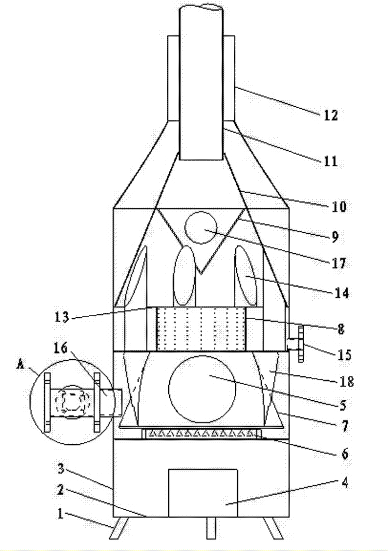 Mechanical straw temperature rising device for sunlight greenhouse