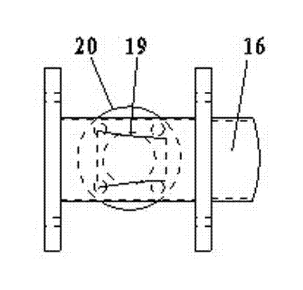 Mechanical straw temperature rising device for sunlight greenhouse