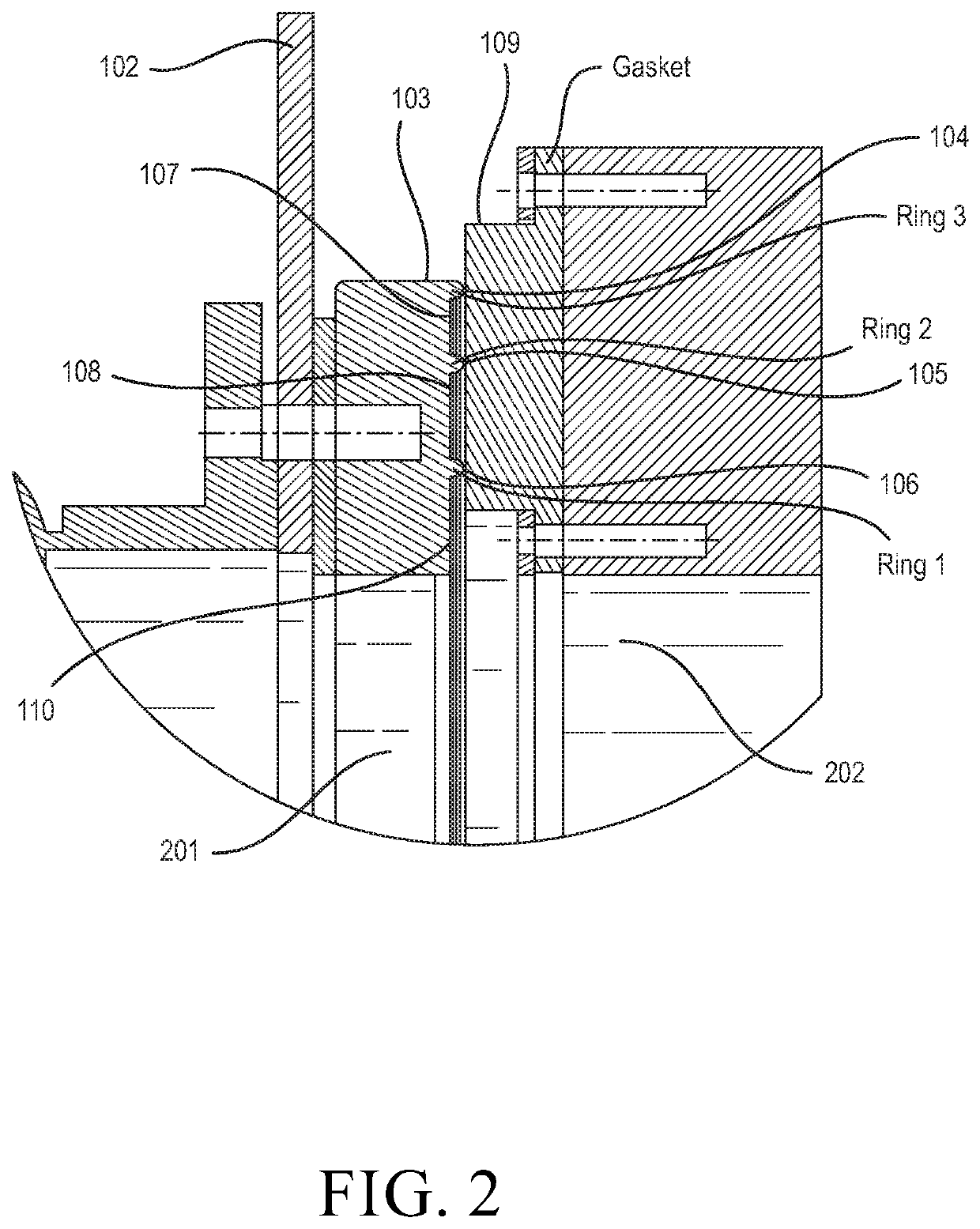 Air lock system