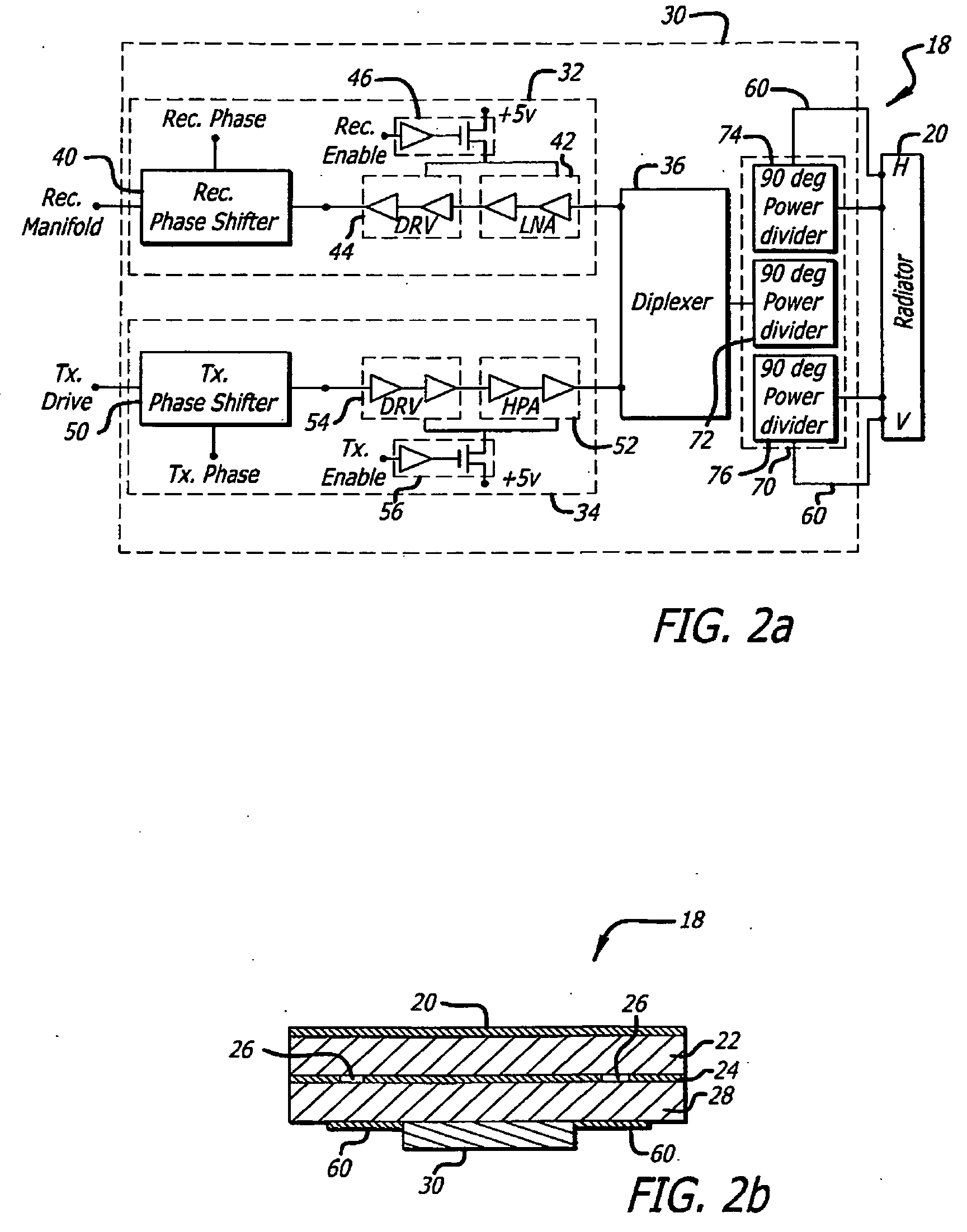 Active electronically scanned array antenna for satellite communications