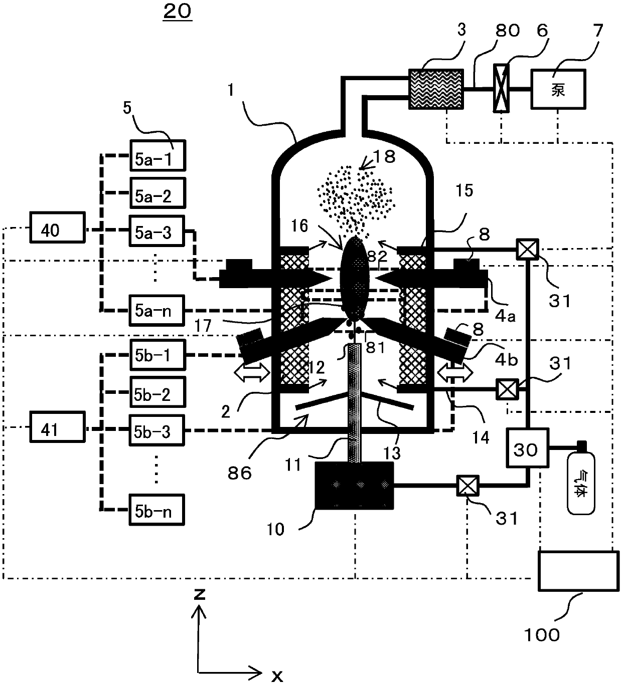 Microparticle manufacturing device and microparticle manufacturing method