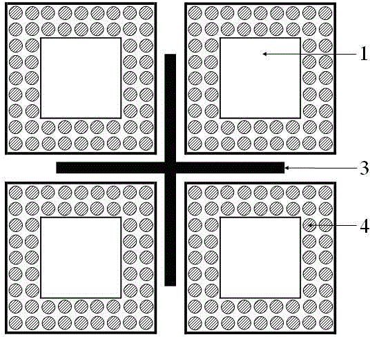 Supercritical water reactor combined square fuel assembly and core using the same