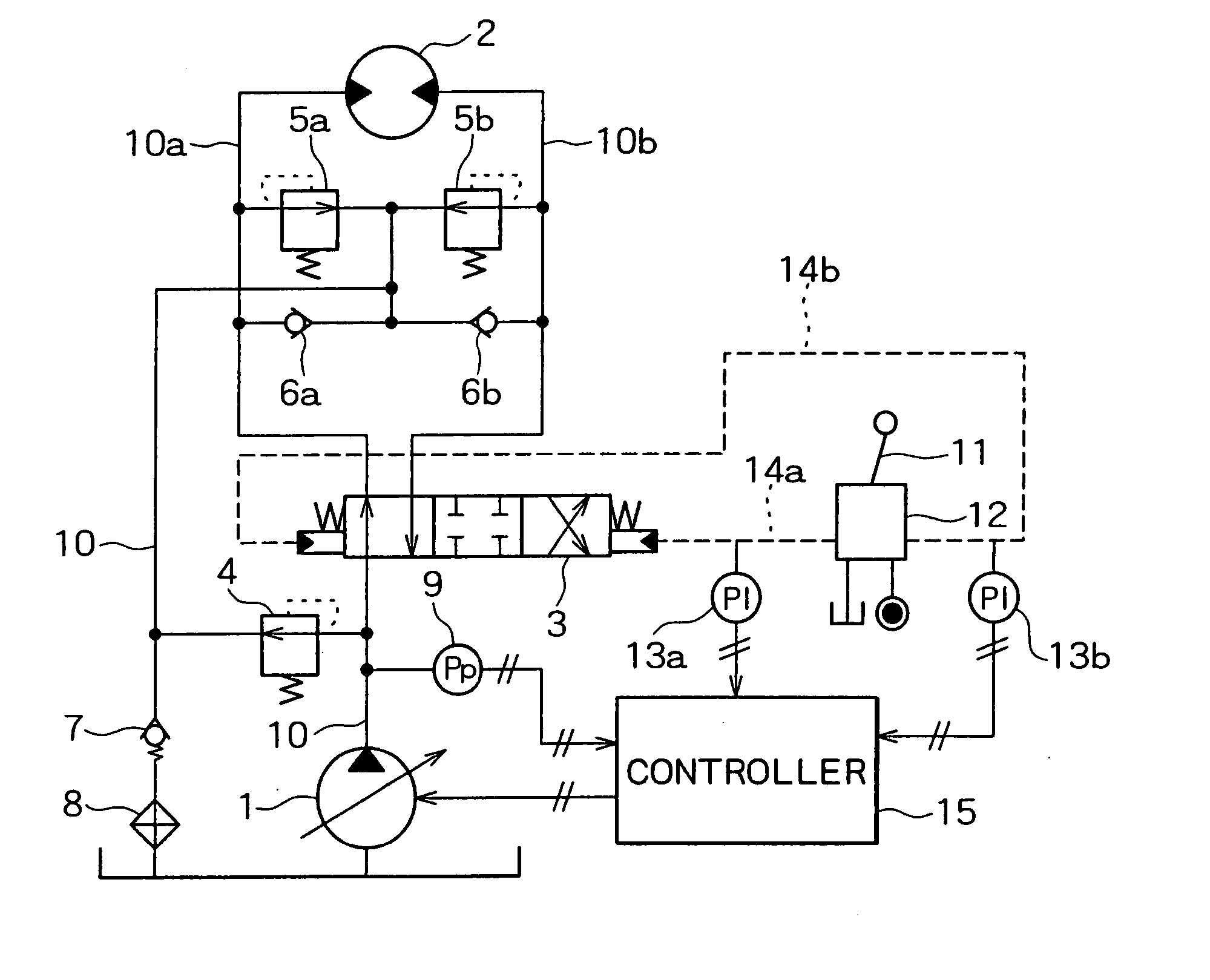 Hydraulic control system for working machine