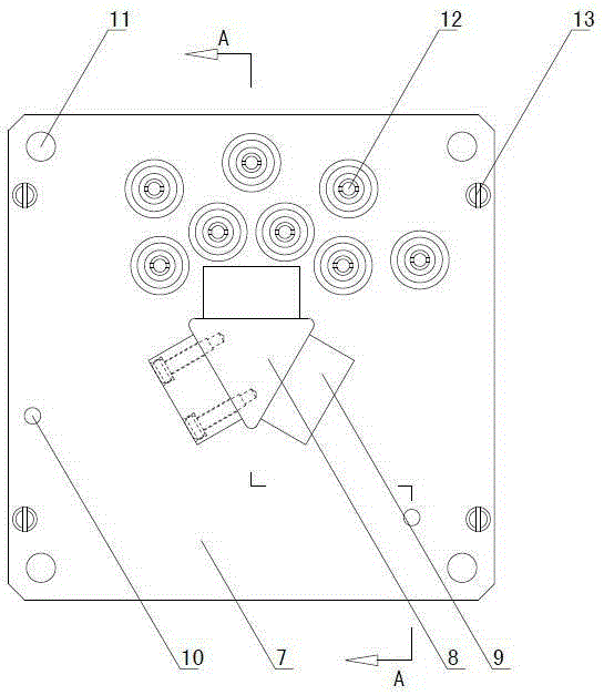 Capacitive transition and voltage control device for testing fault of power cable