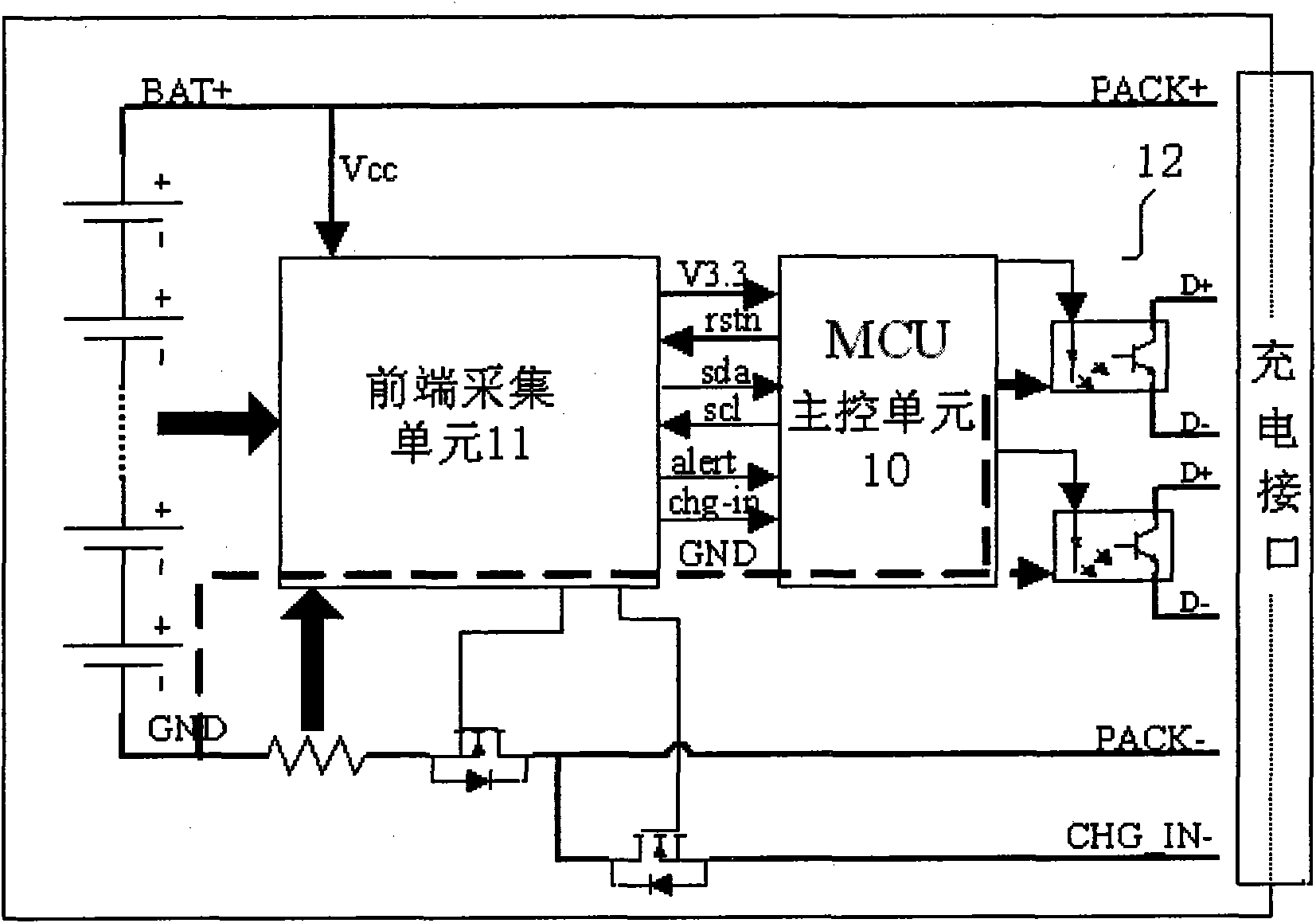 Lithium battery protection circuit and protection method thereof