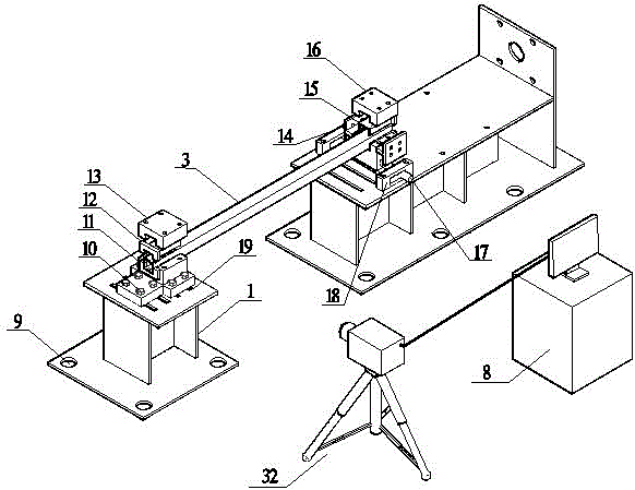 Multifunctional impact experiment platform and method capable of continuously applying axial force