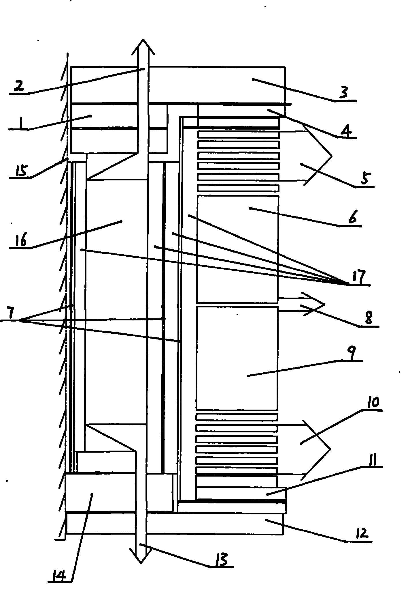 Sulfur hexafluoride gas insulating transformer