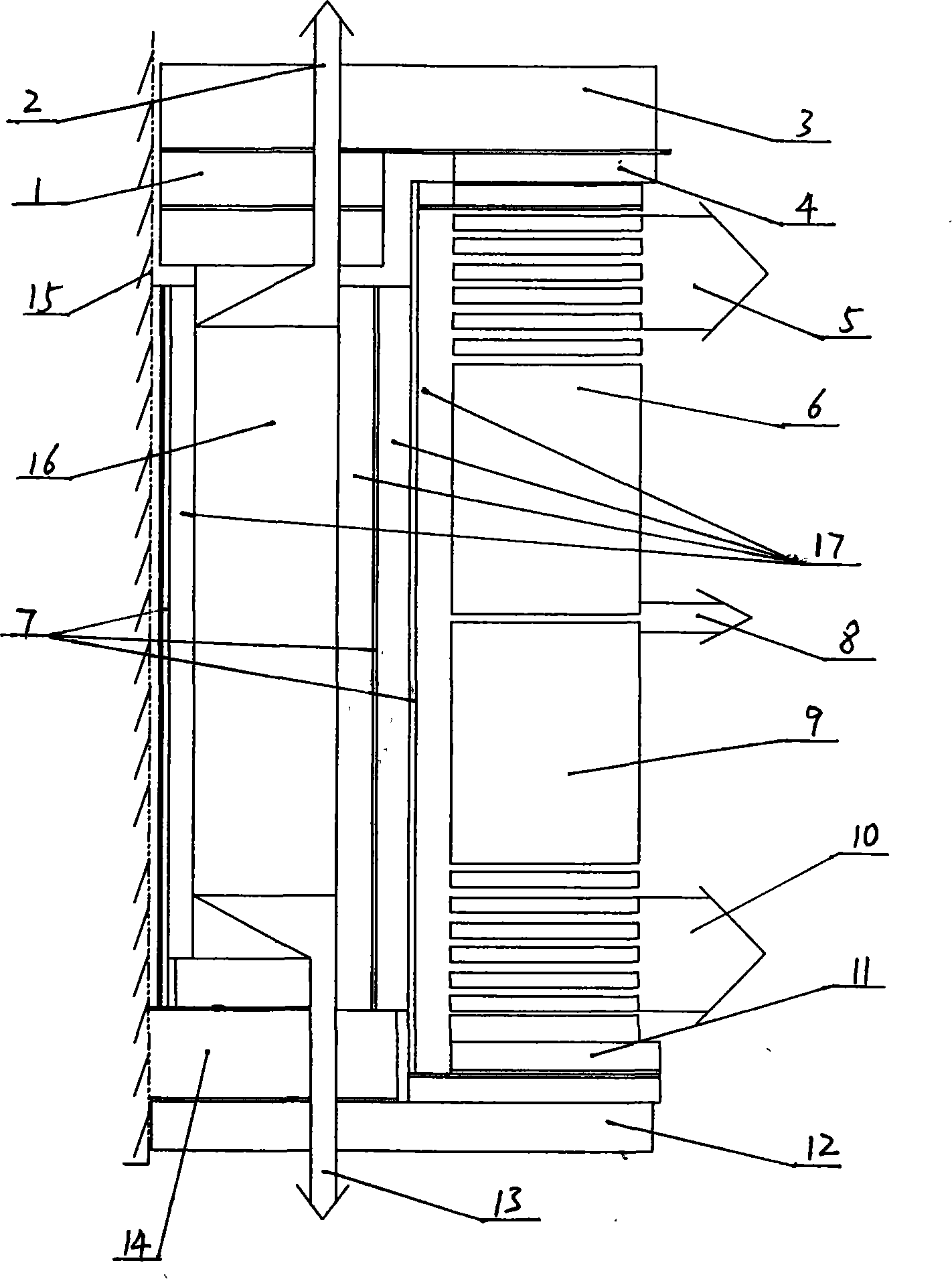 Sulfur hexafluoride gas insulating transformer