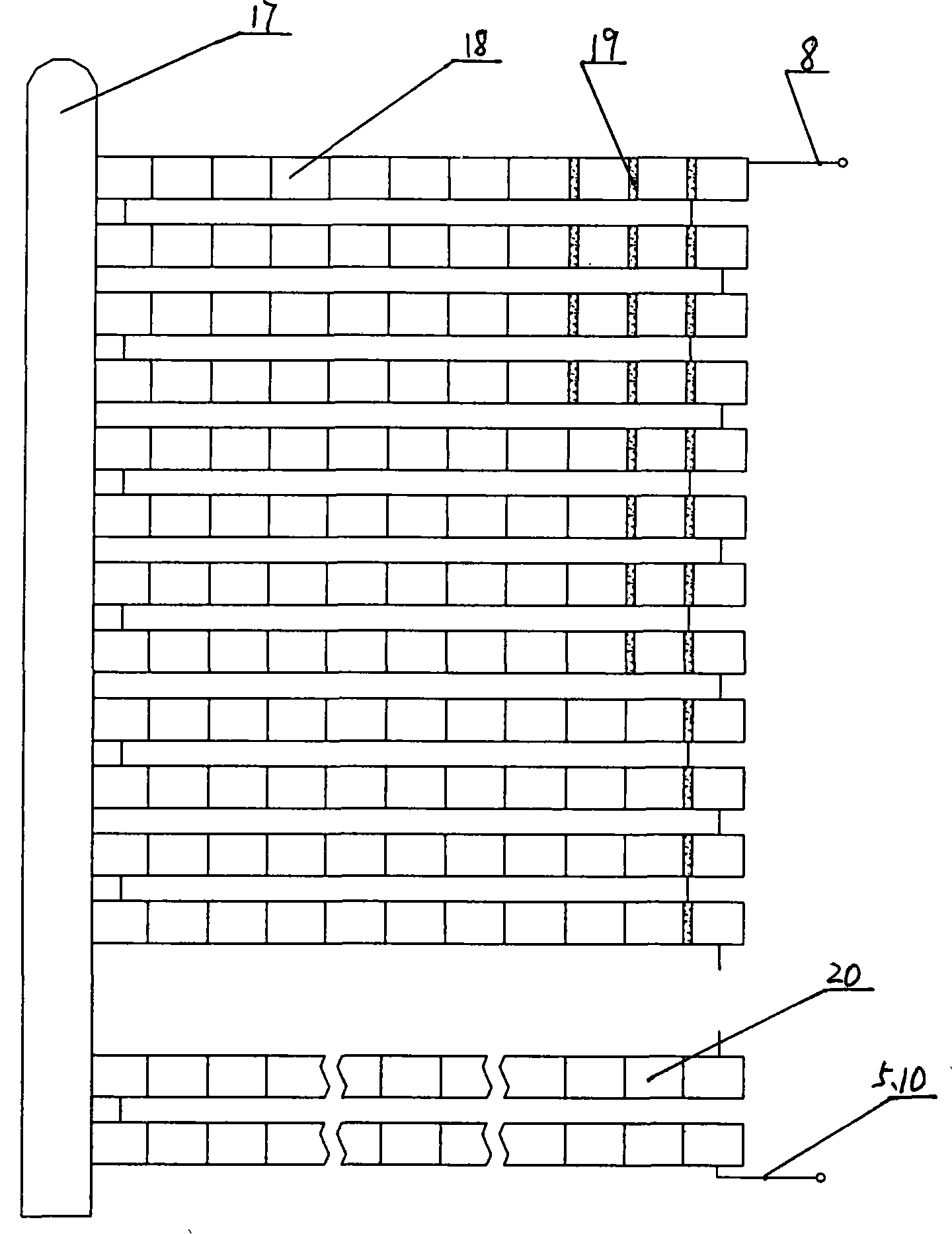 Sulfur hexafluoride gas insulating transformer