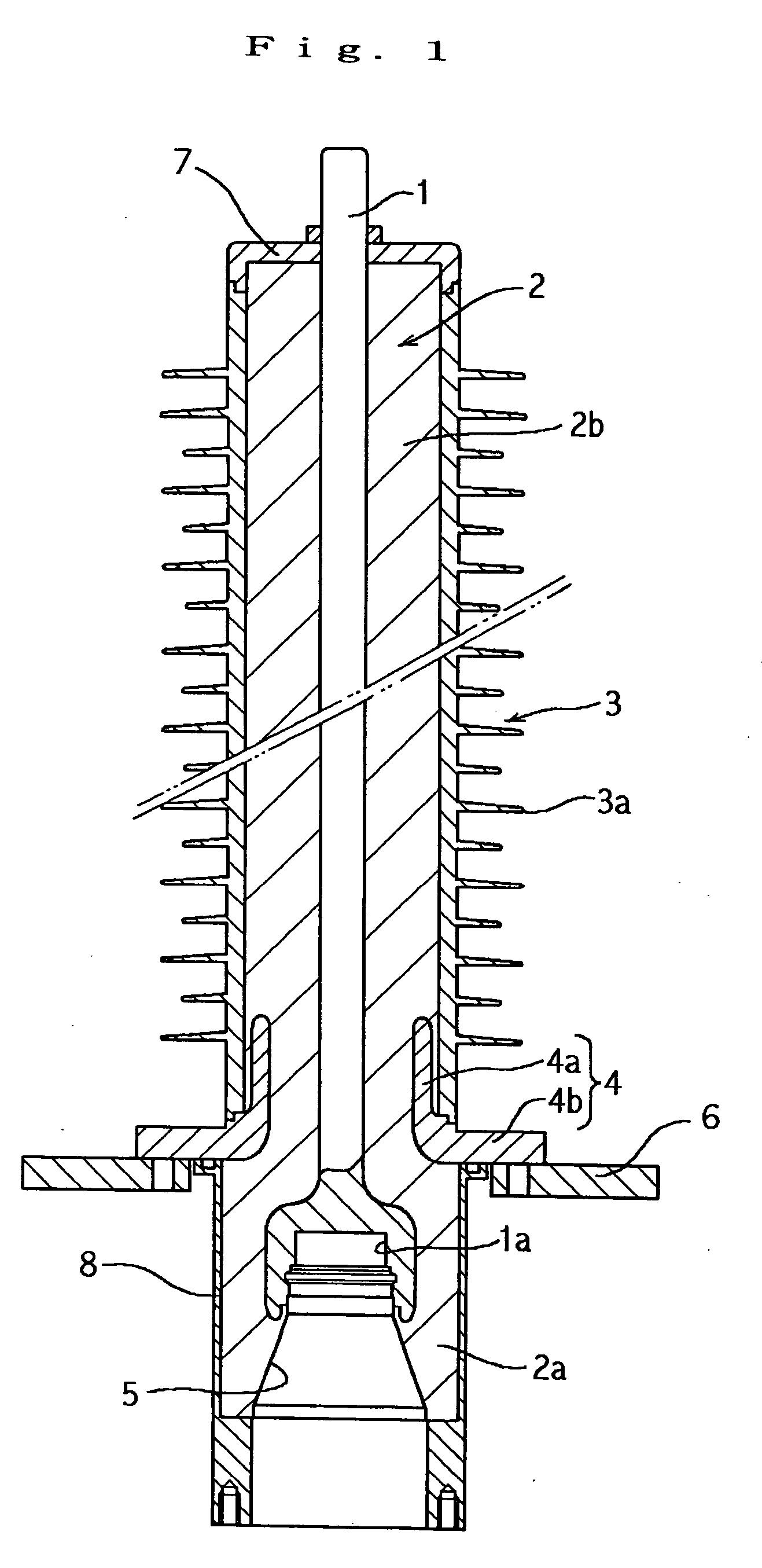 Polymer jacket tube and cable terminal connector employing the same