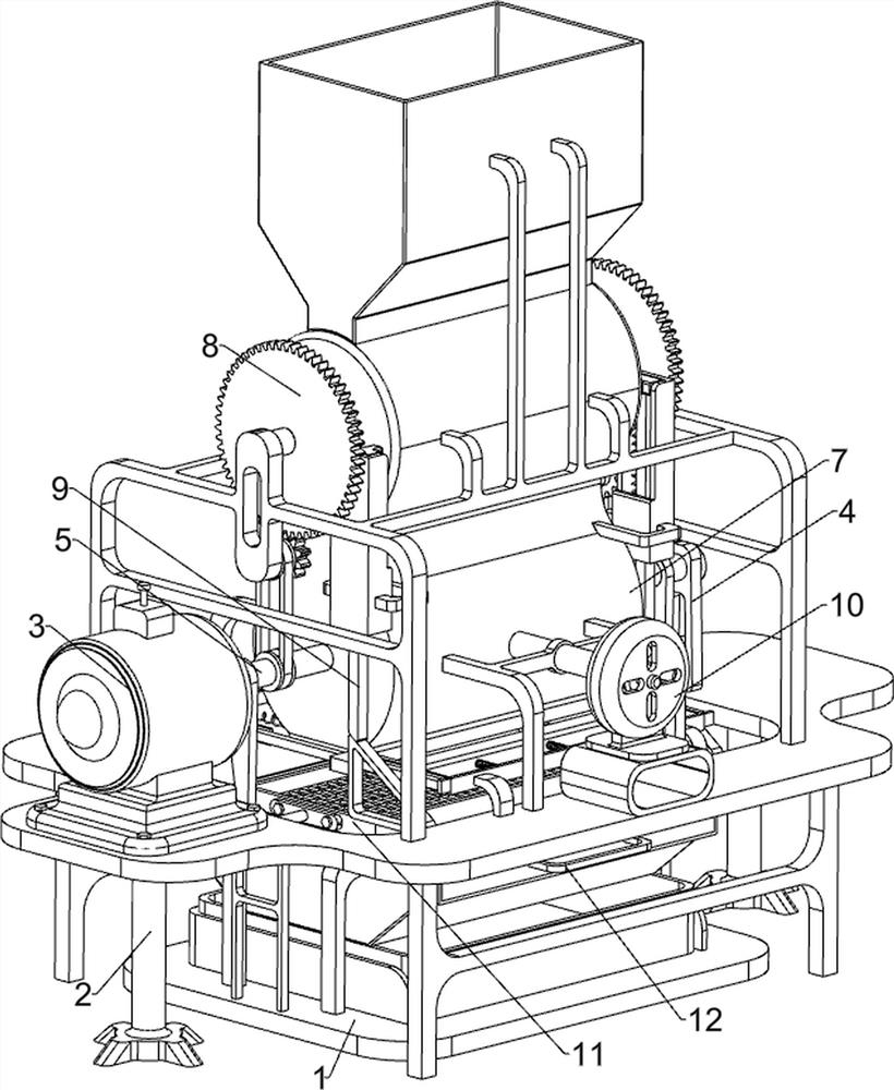 Treatment device for FPC circuit board production waste