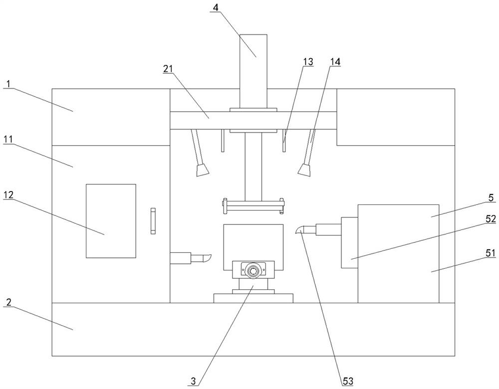 Spring machining tool