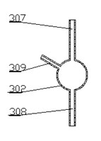 Online digestion and luminosity detection device for water quality