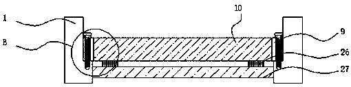 Aluminum magnesium titanium alloy material window with temperature monitoring function and processing method thereof