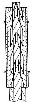 Serrated sliding automatic telescopic honing head