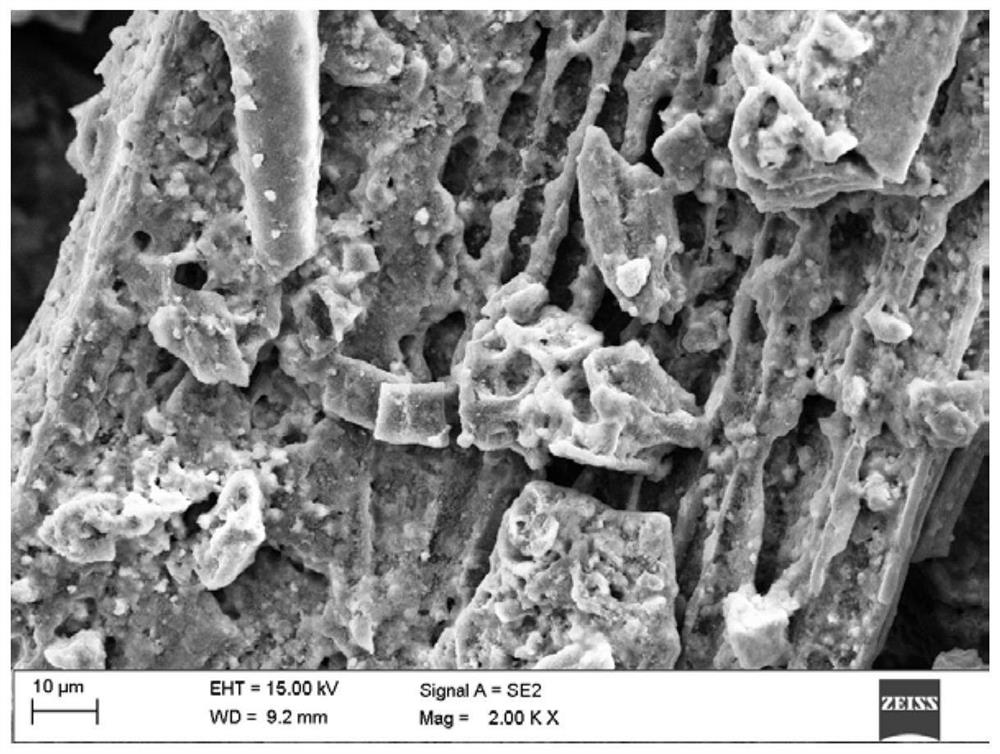 Modified biochar, preparation method and application thereof