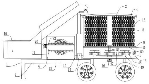 Bubble explosion type staggered intelligent mechanical arm assembly part cleaning equipment