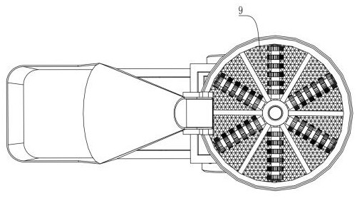 Bubble explosion type staggered intelligent mechanical arm assembly part cleaning equipment