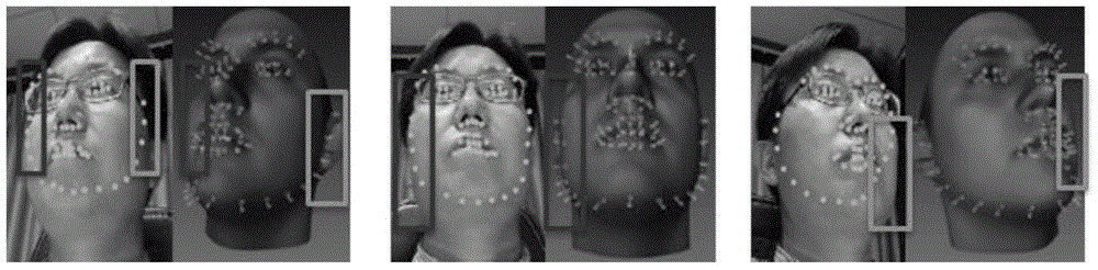 Face posture correction method and face posture correction device