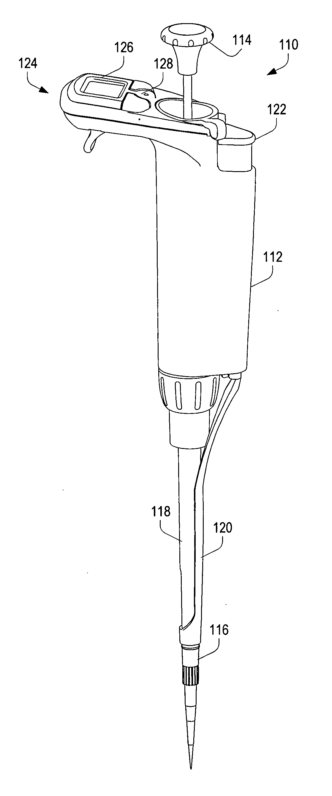 Hybrid manual-electronic pipette