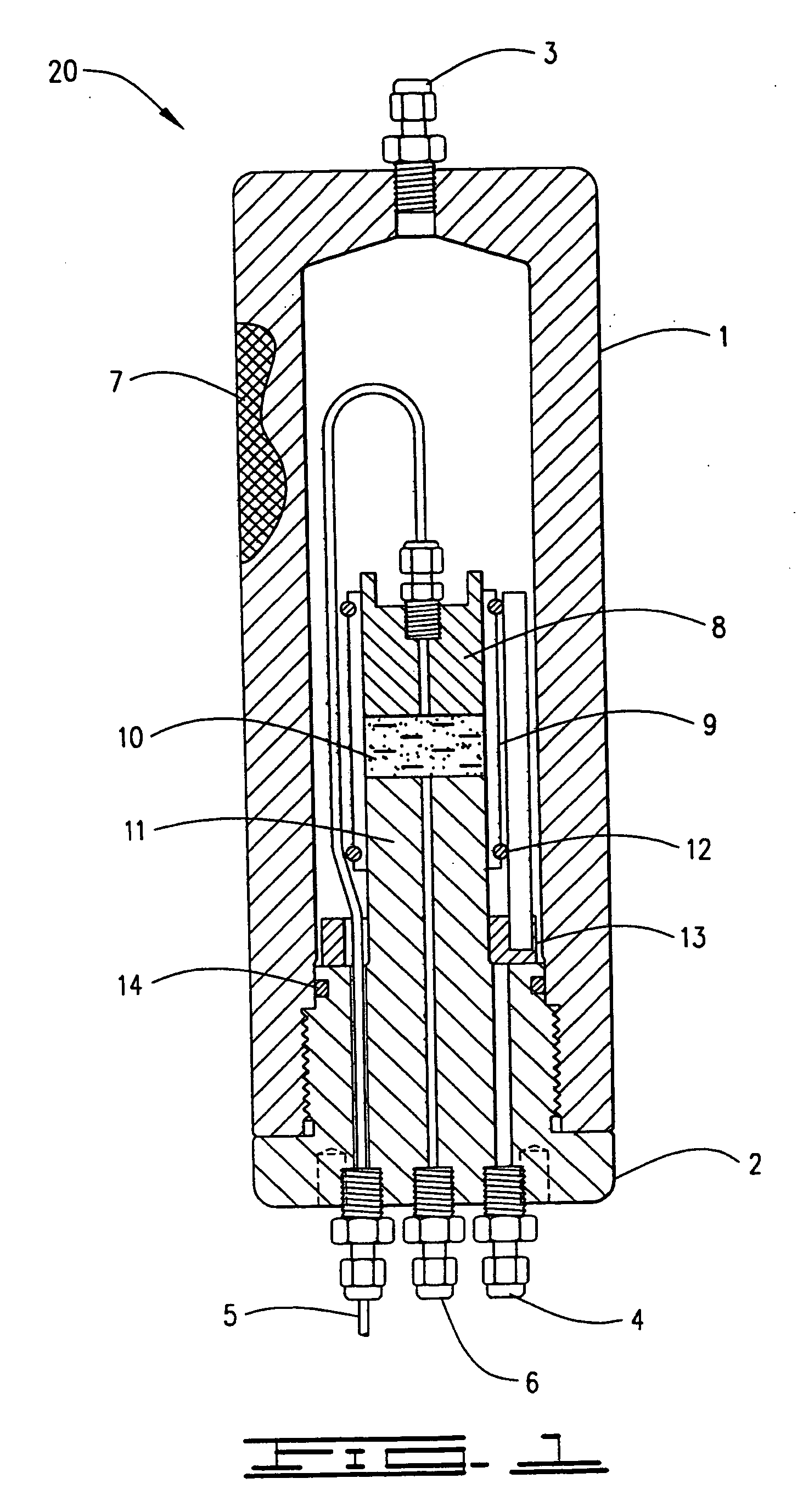 Cementing fluid for enhancing the stability of a water sensitive, reactive subterranean formation