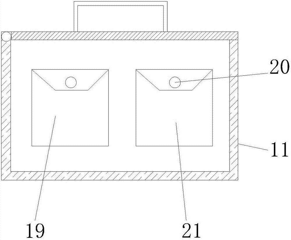 Portable storage box for medical detection instruments