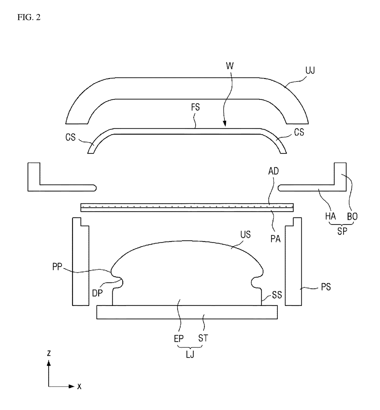 Laminating apparatus and method of fabricating display device using the same