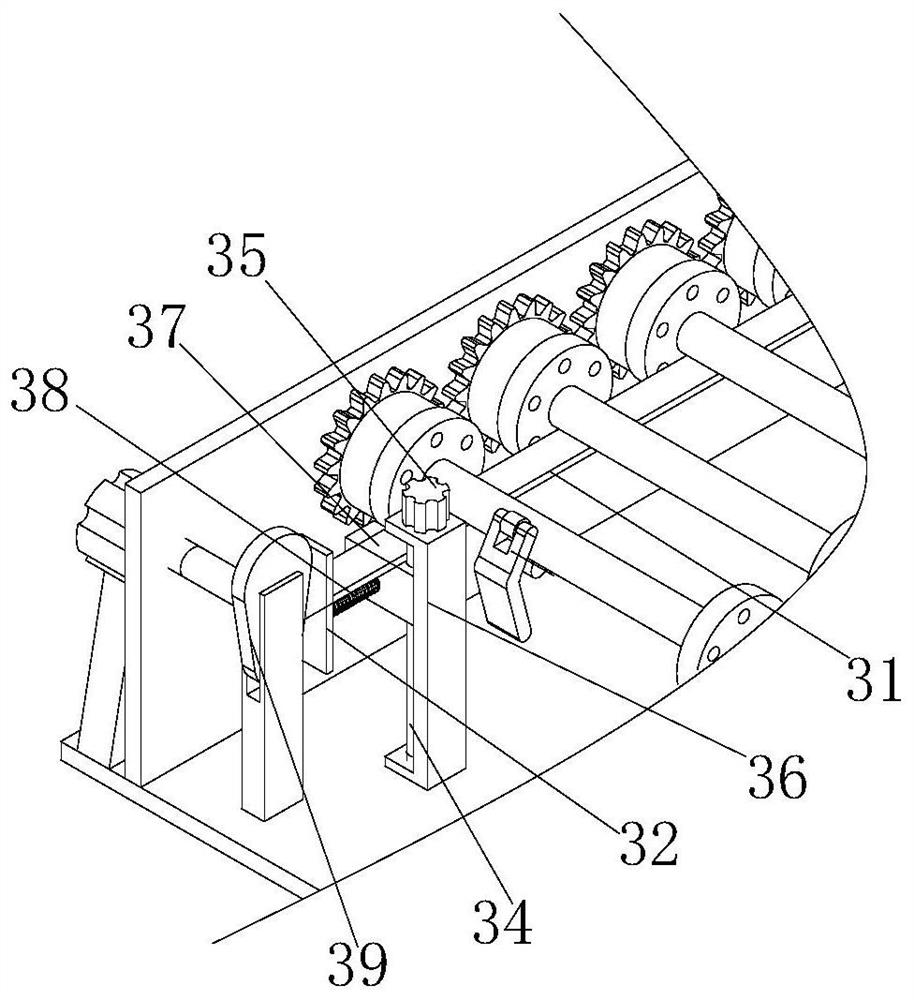 Automobile transmission shaft surface fine treatment machining system