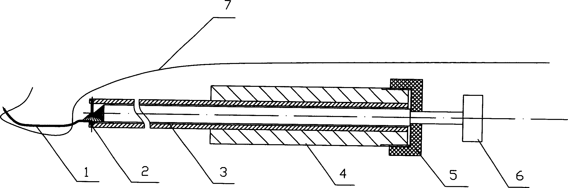 Stitching instrument for laparoscope