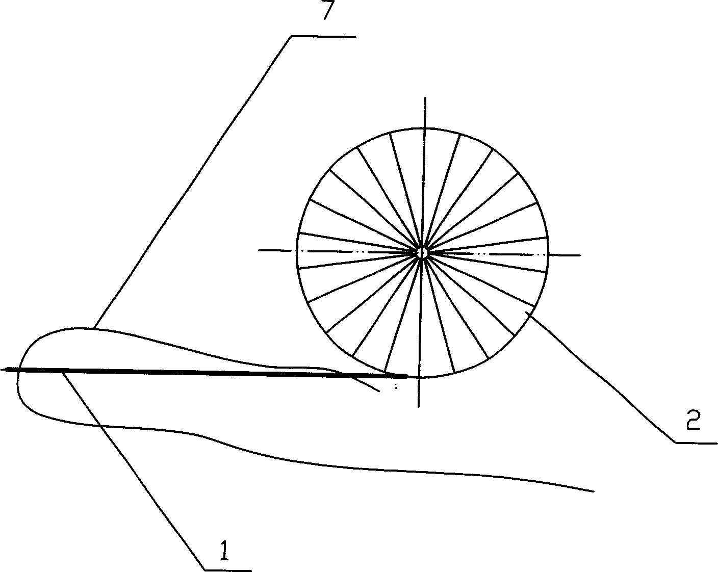 Stitching instrument for laparoscope