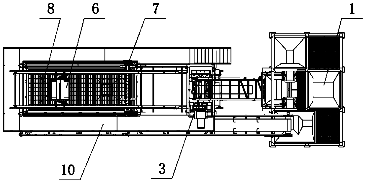 Tray-type three-dimensional fermentation system without turning over and fermentation method thereof