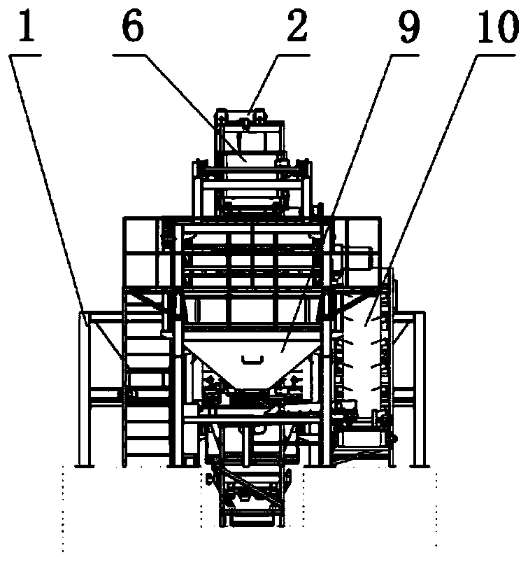 Tray-type three-dimensional fermentation system without turning over and fermentation method thereof