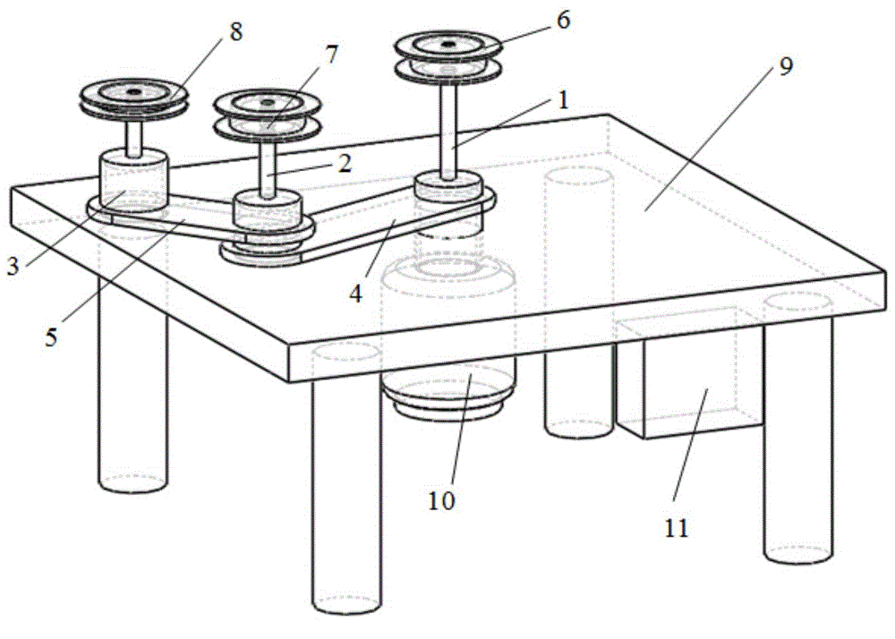 Planetary no-superconducting joint multi-bread coil winding machine