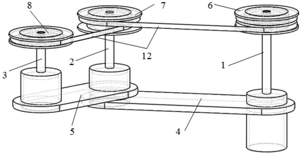 Planetary no-superconducting joint multi-bread coil winding machine